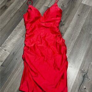 Windsor Hot Pink Midi Dress